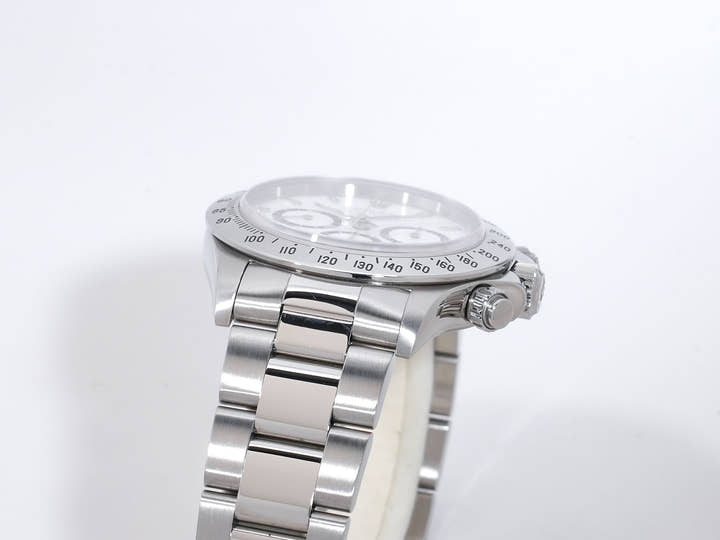 Rolex Daytona El Primero Ref. 16520 Stainless Steel White Dial Pre-Owned yjyvxhfw