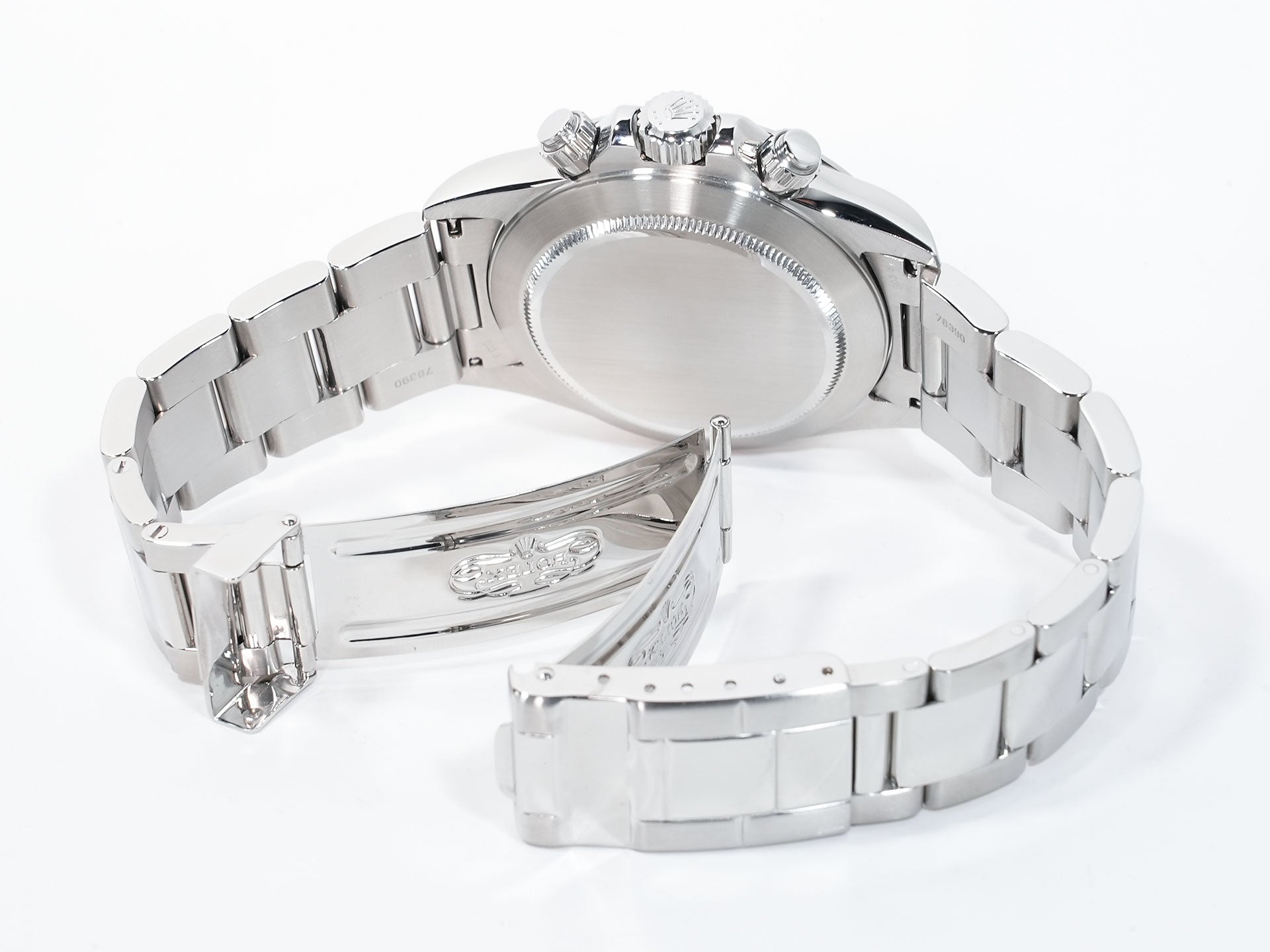 Rolex Daytona El Primero Ref. 16520 Stainless Steel White Dial Pre-Owned yjyvxhfw