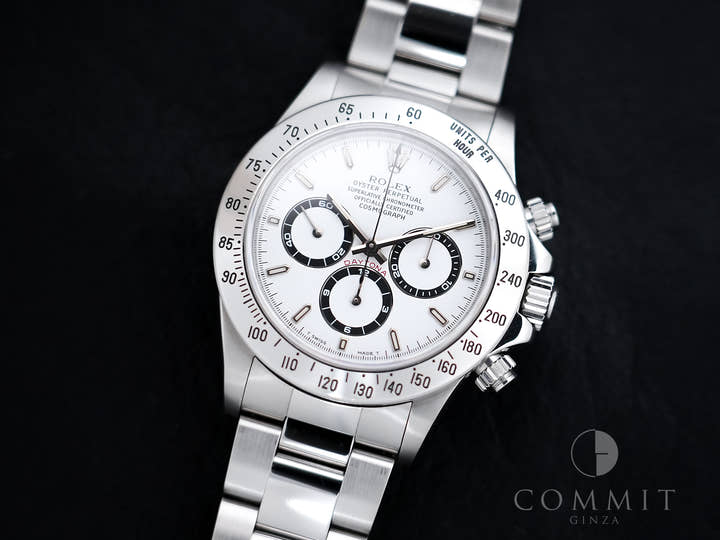 Rolex Daytona El Primero Ref. 16520 Stainless Steel White Dial Pre-Owned yjyvxhfw
