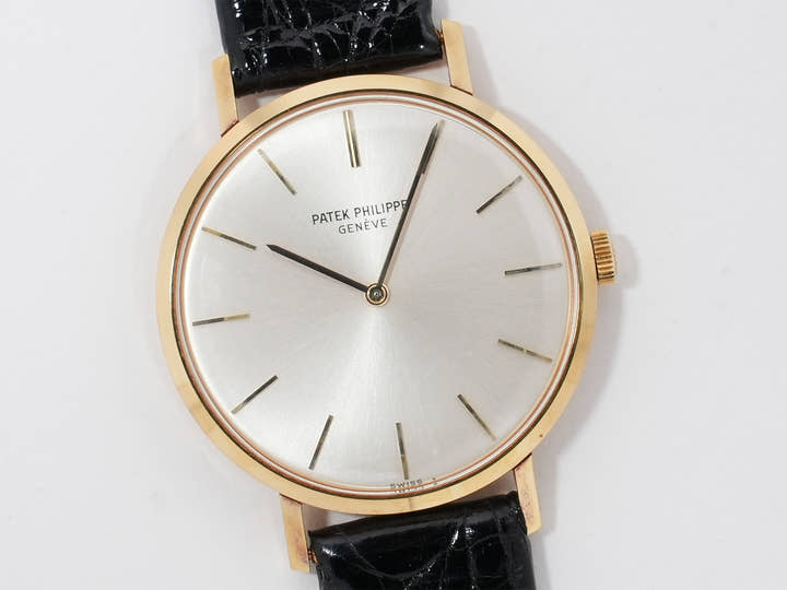 パテックフィリップ カラトラバ Ref.3537 イエローゴールド シルバー文字盤 中古 jn8s6t8v
