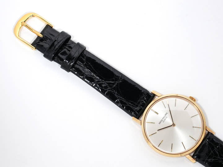 パテックフィリップ カラトラバ Ref.3537 イエローゴールド シルバー文字盤 中古 jn8s6t8v