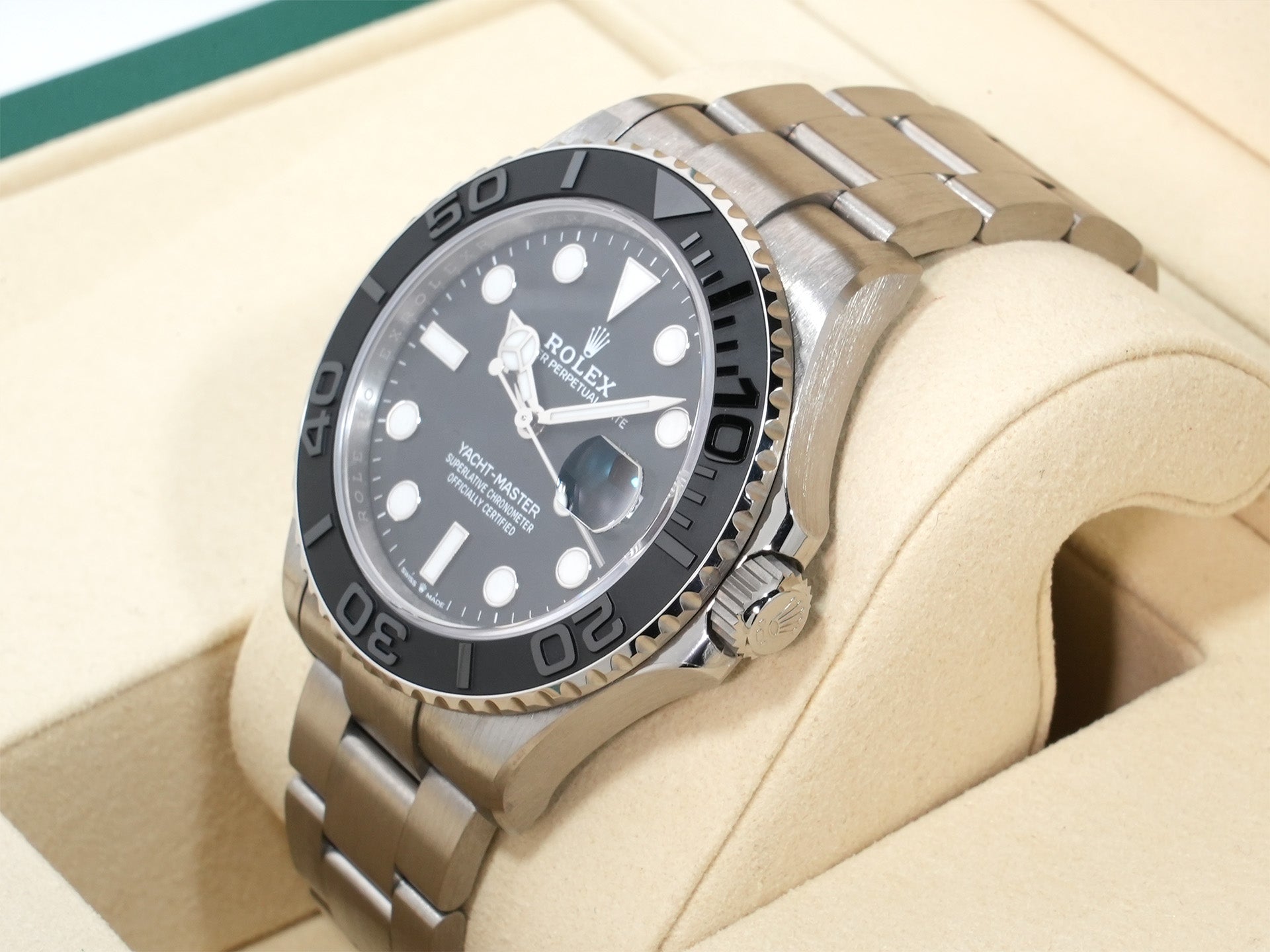 Rolex Yacht-Master 42 Ref.226627 RLX Titanium Black Dial Excellent Condition afyz5n9z