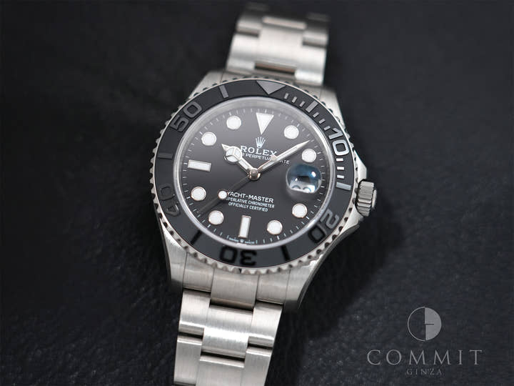 Rolex Yacht-Master 42 Ref.226627 RLX Titanium Black Dial Excellent Condition afyz5n9z