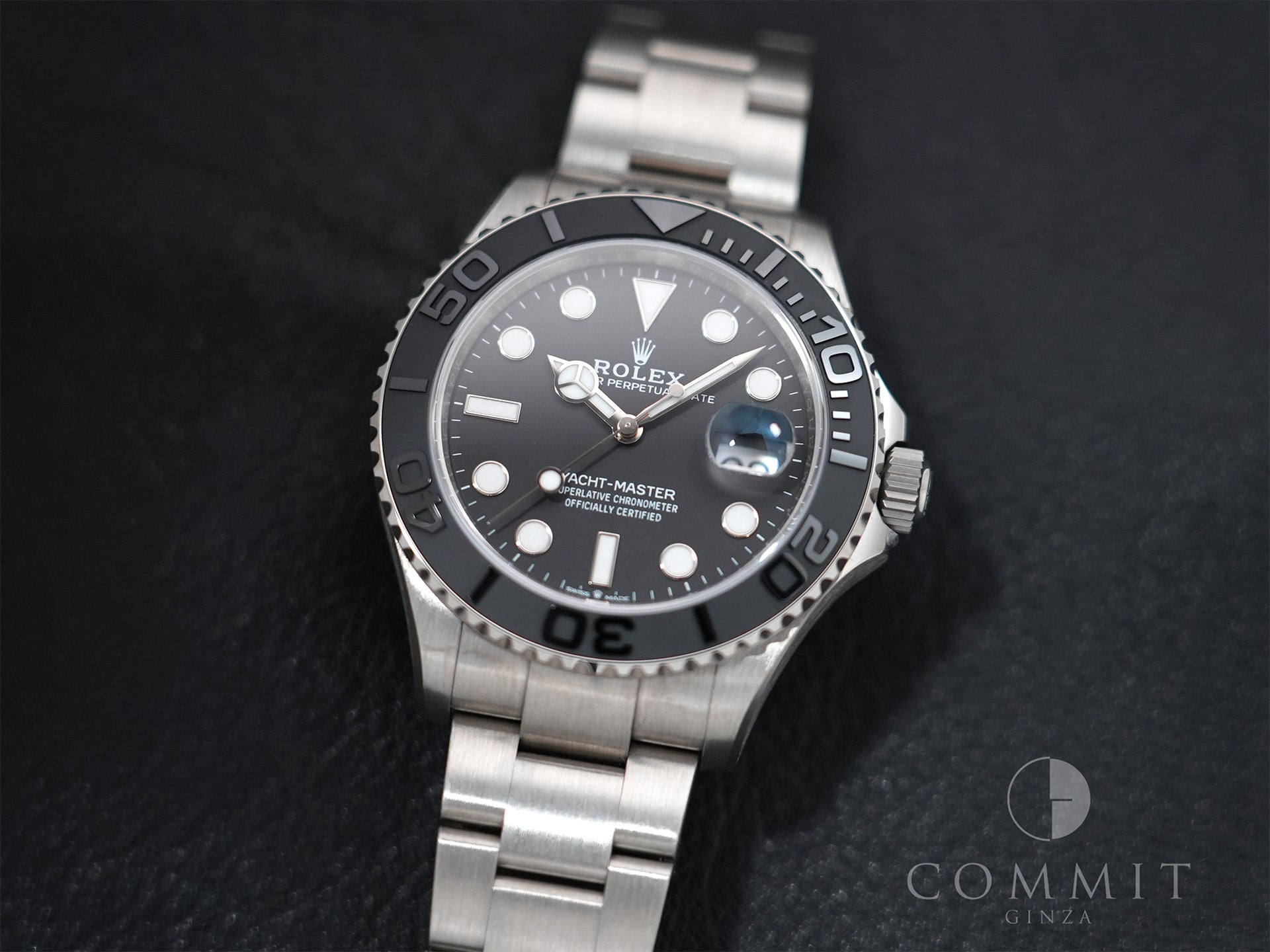 Rolex Yacht-Master 42 Ref.226627 RLX Titanium Black Dial Excellent Condition afyz5n9z