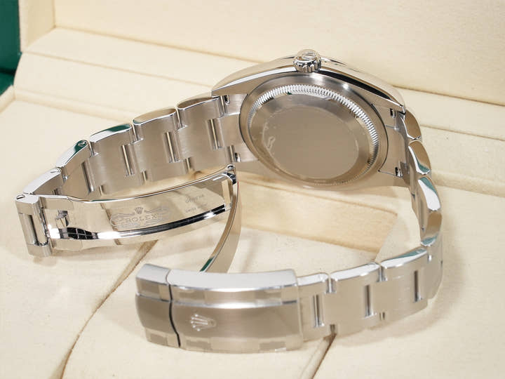 Rolex Oyster Perpetual 36 Ref. 126000 Stainless Steel Turquoise Dial Unused 94ao8hbt