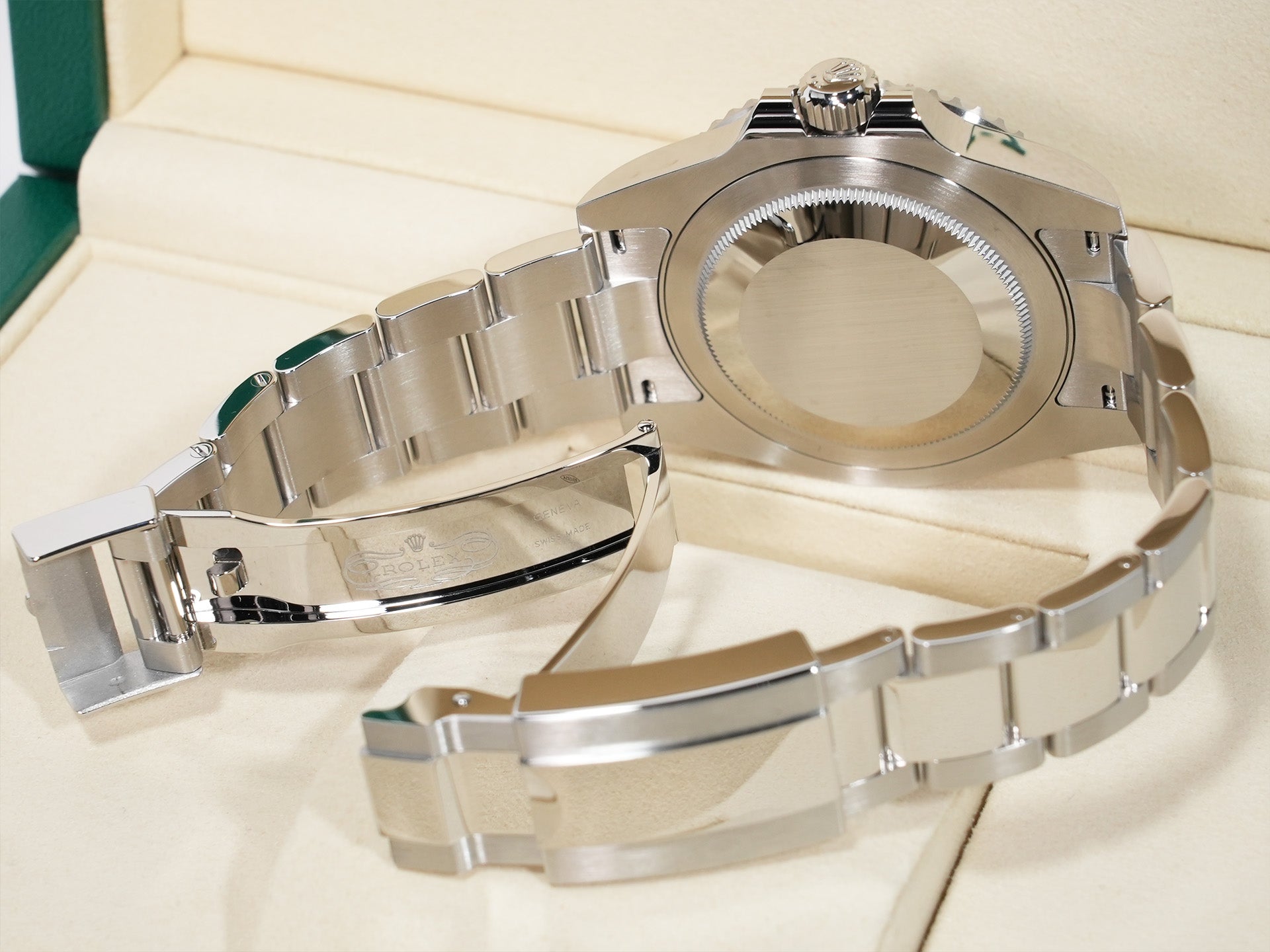 Rolex GMT-Master II Ref. 126710BLNR Stainless Steel Black Dial Oyster Bracelet Unused sz7kypf4
