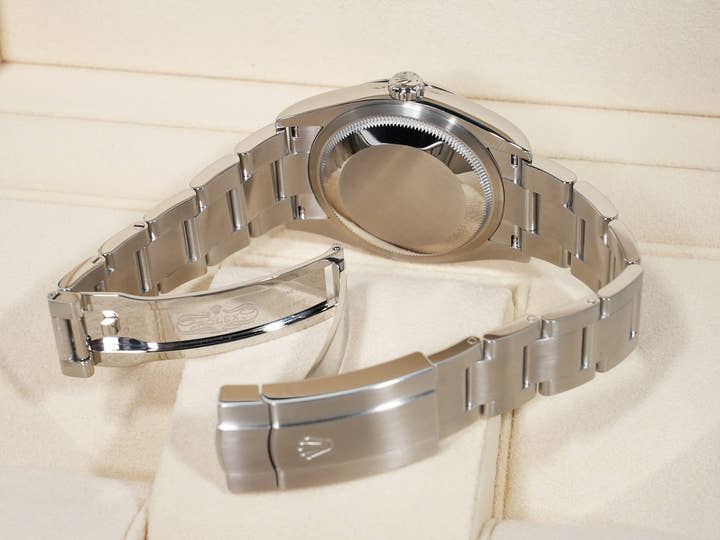 Rolex Oyster Perpetual 36 Ref. 126000 Stainless Steel Turquoise Dial Excellent Condition ygptasb8
