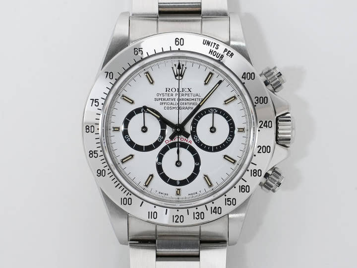 ロレックス デイトナ エルプリメロ Ref.16520 ステンレススチール ホワイト文字盤 美中古 gq7qiz5m