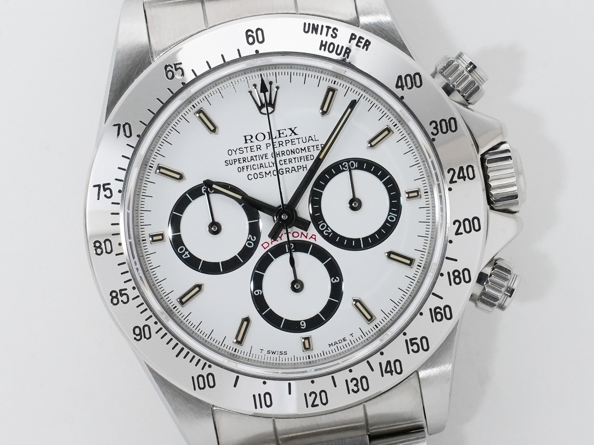 ロレックス デイトナ エルプリメロ Ref.16520 ステンレススチール ホワイト文字盤 美中古 gq7qiz5m