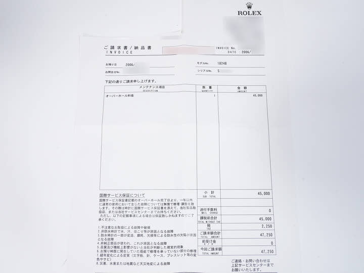 ロレックス デイデイト Ref.18248 イエローゴールド ウォールナット文字盤 美中古 ow547rc4