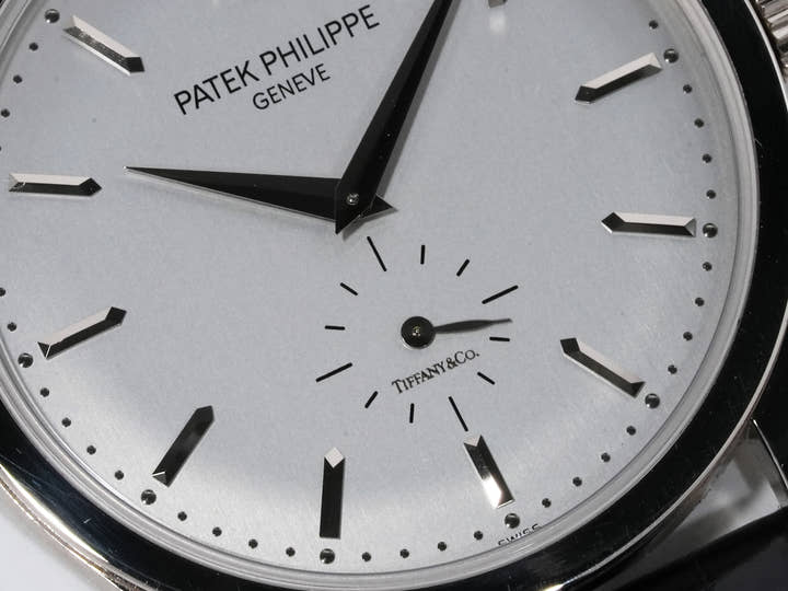パテックフィリップ カラトラバ TIFFANY＆CO. Ref.5196G-001 ホワイトゴールド シルバー文字盤 中古 autadbpc