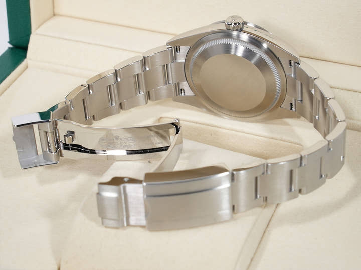 Rolex Explorer 36 Ref. 124270 Stainless Steel Black Dial Oyster Bracelet Unused s8p3qpx6