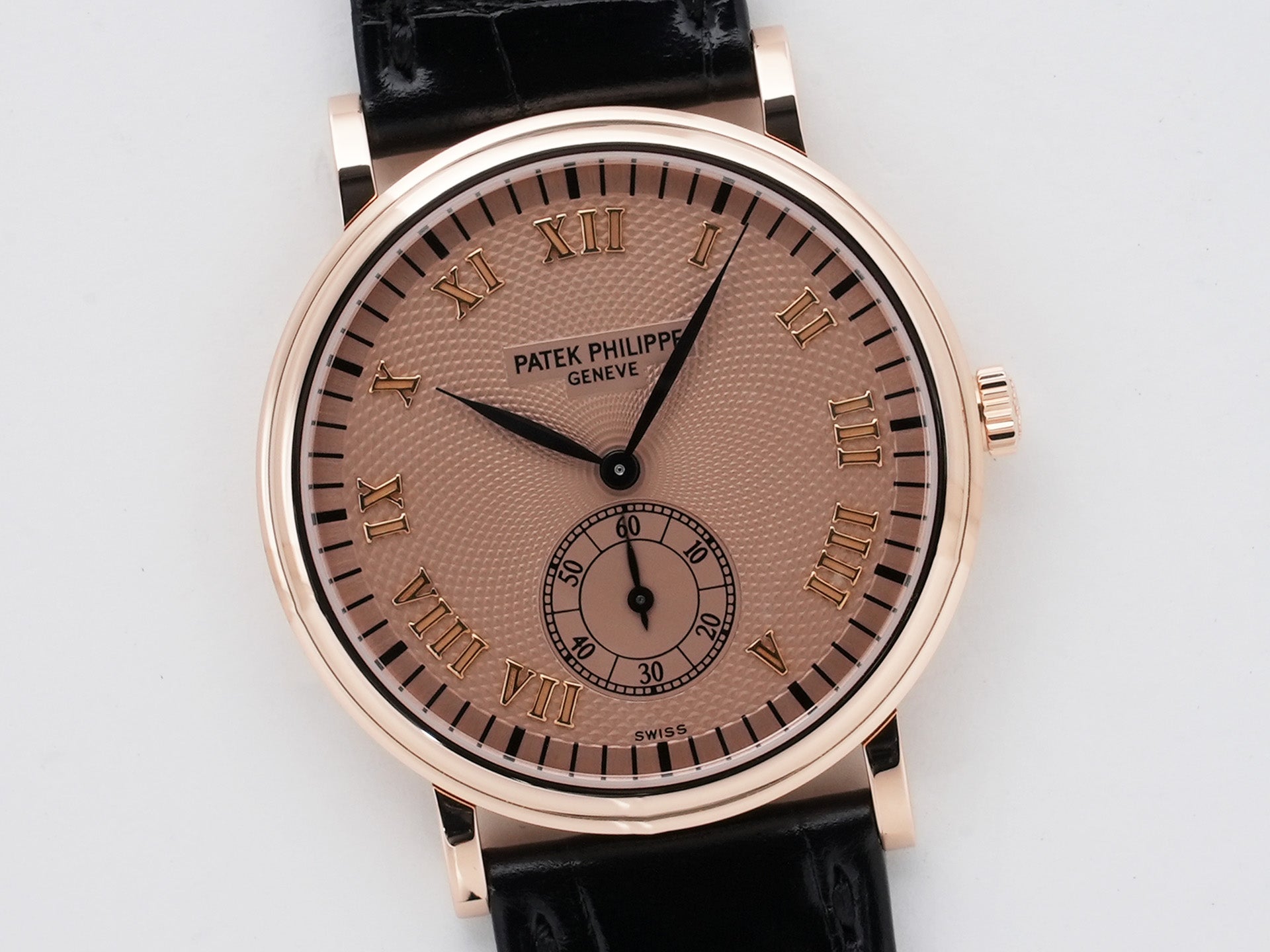 パテックフィリップ カラトラバ Ref.5022R-001 ローズゴールド カッパー文字盤 美品 j74esks3