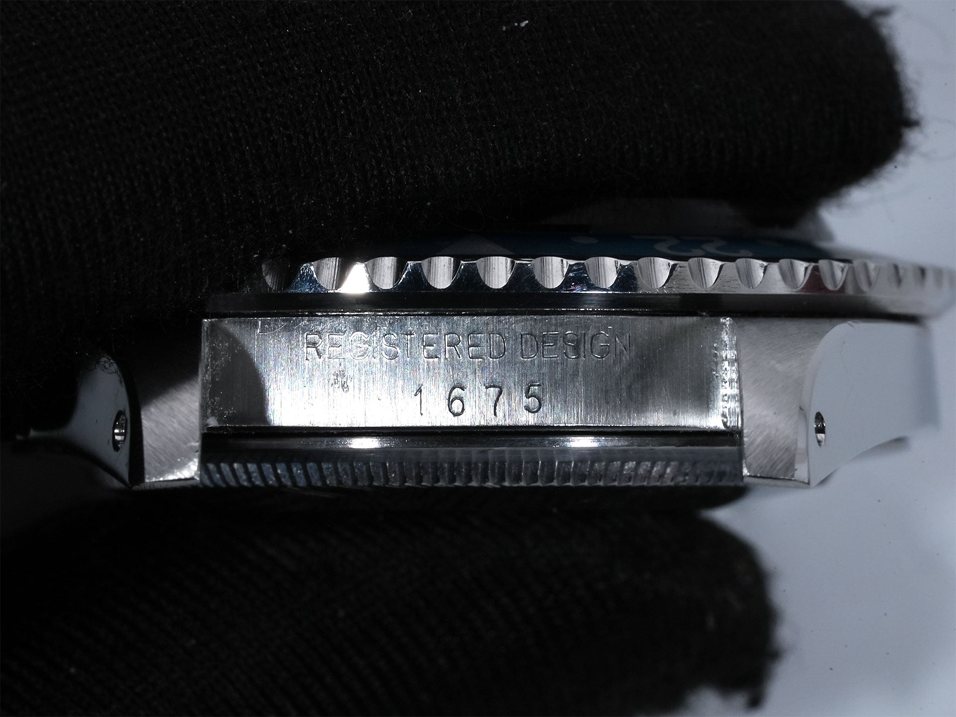 ロレックス GMTマスター Ref.1675 ステンレススチール ブラック文字盤 オイスターブレスレット 中古 eu798v54