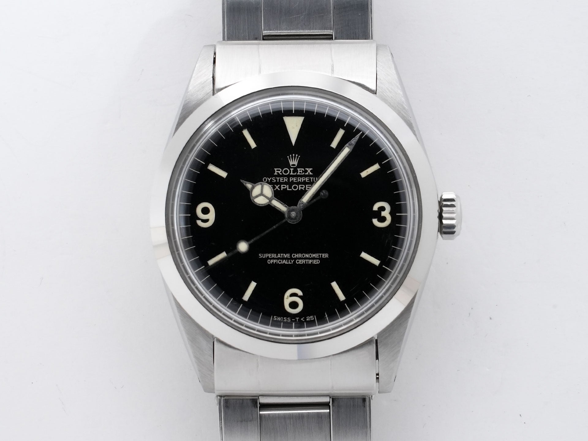 ロレックス エクスプローラーI Ref.1016M ステンレススチール ブラック文字盤 中古 ojhnvhrw