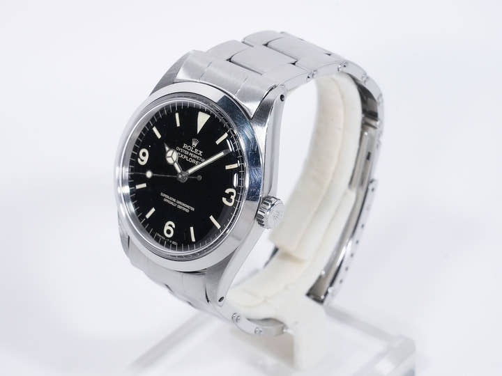 ロレックス エクスプローラーI Ref.1016 ステンレススチール ブラック文字盤 中古 ojhnvhrw