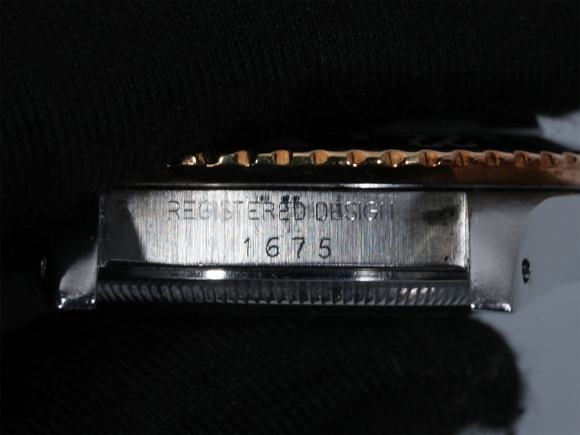 Rolex GMT-Master Ref. 1675/3 Stainless Steel/Yellow Gold Black Dial Jubilee Bracelet Used w5g67g3e