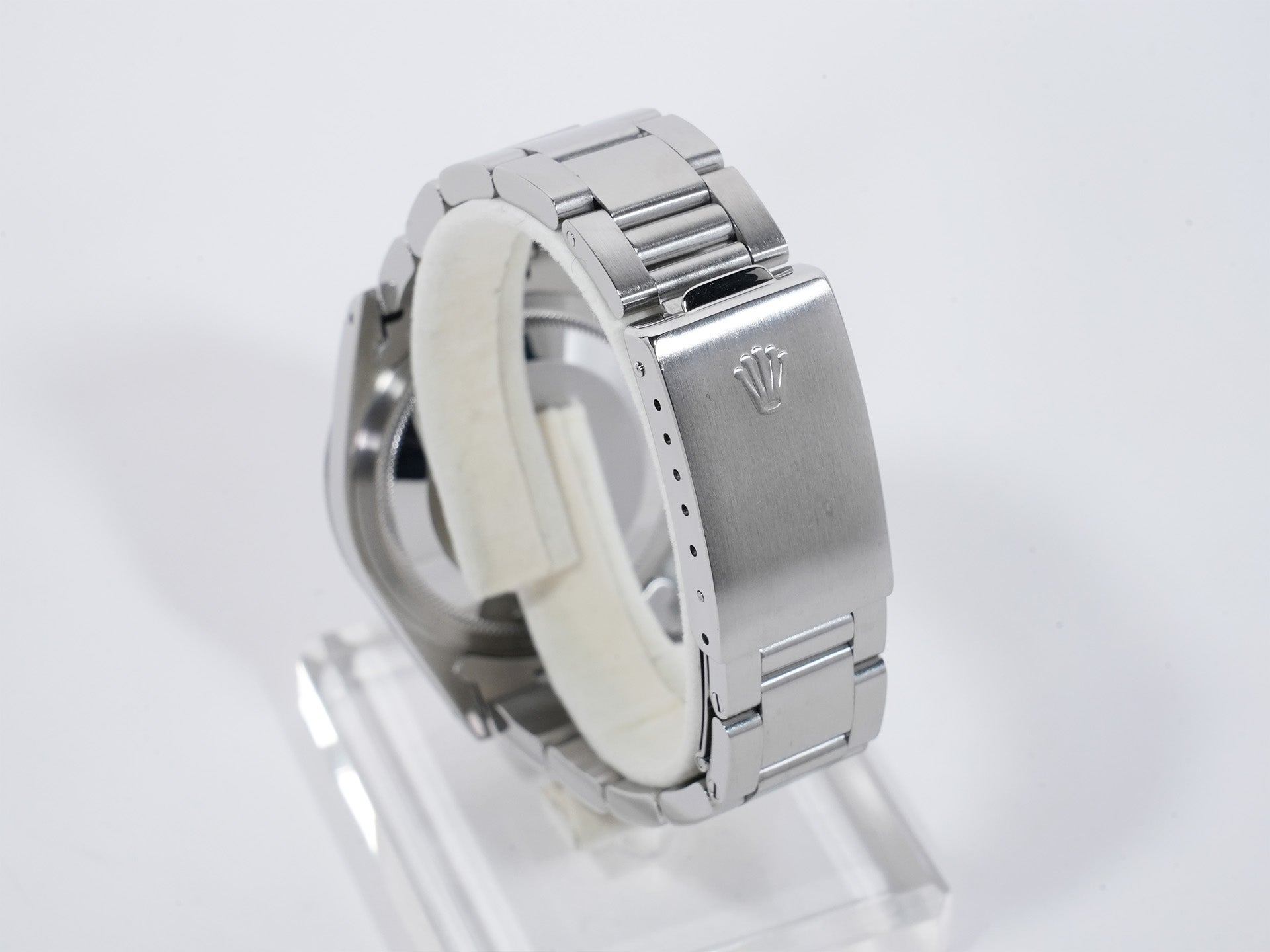 ロレックス エクスプローラーI ティファニー Ref.14270 ステンレススチール ブラック文字盤 オイスターブレスレット 美中古 x7dcpdut