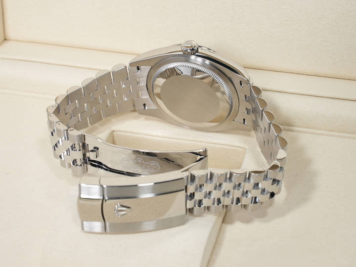 Rolex Datejust 36 Ref. 126200 Stainless Steel Slate Roman Dial Jubilee Bracelet Unused a43rehij