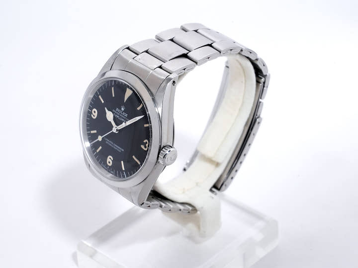 ロレックス エクスプローラーI Ref.1016 ステンレススチール ブラック文字盤 中古 jogkicry
