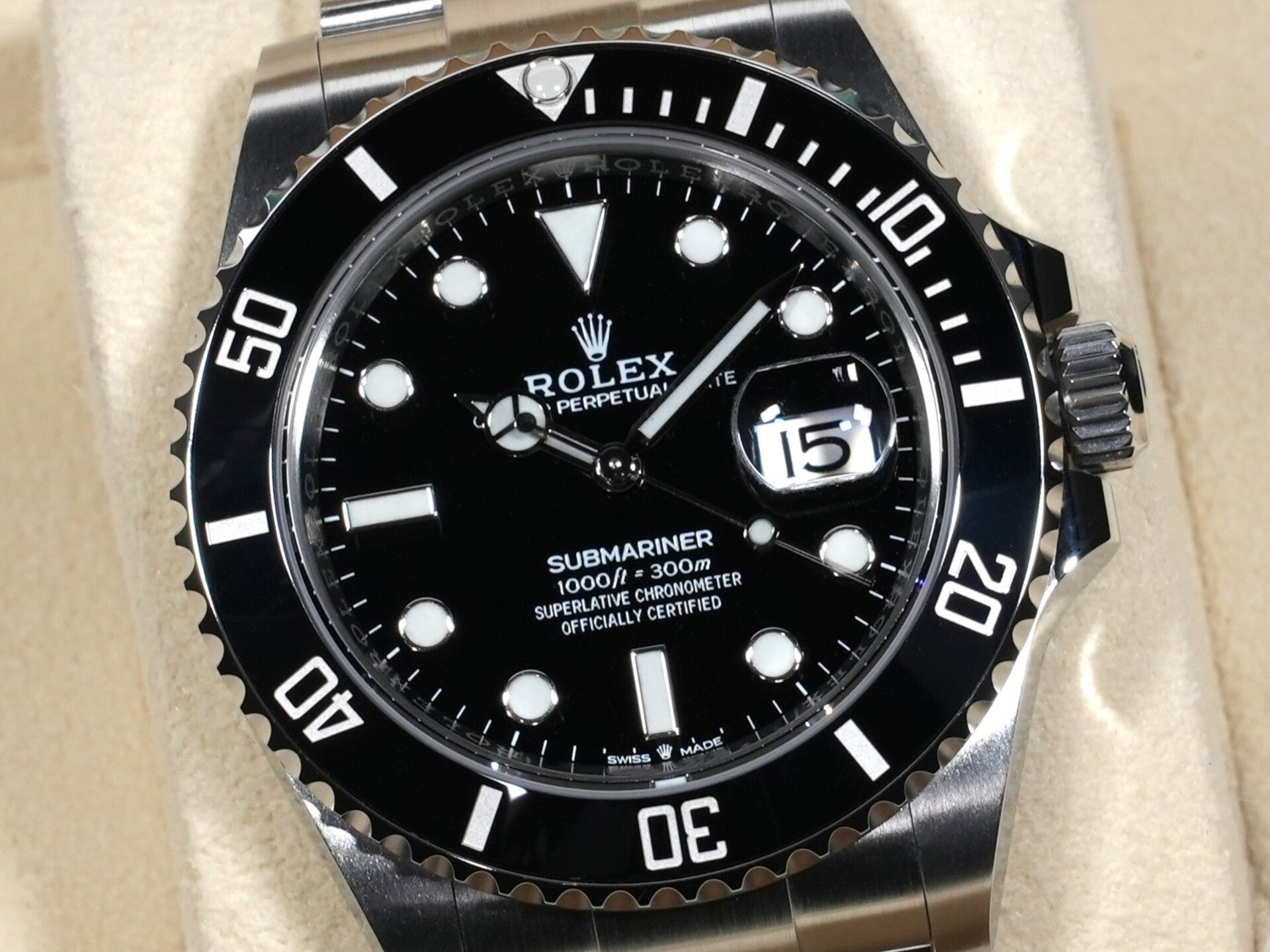 ロレックス サブマリーナー デイト Ref.126610LN ステンレススチール ブラック文字盤 美中古 ej84yxgz