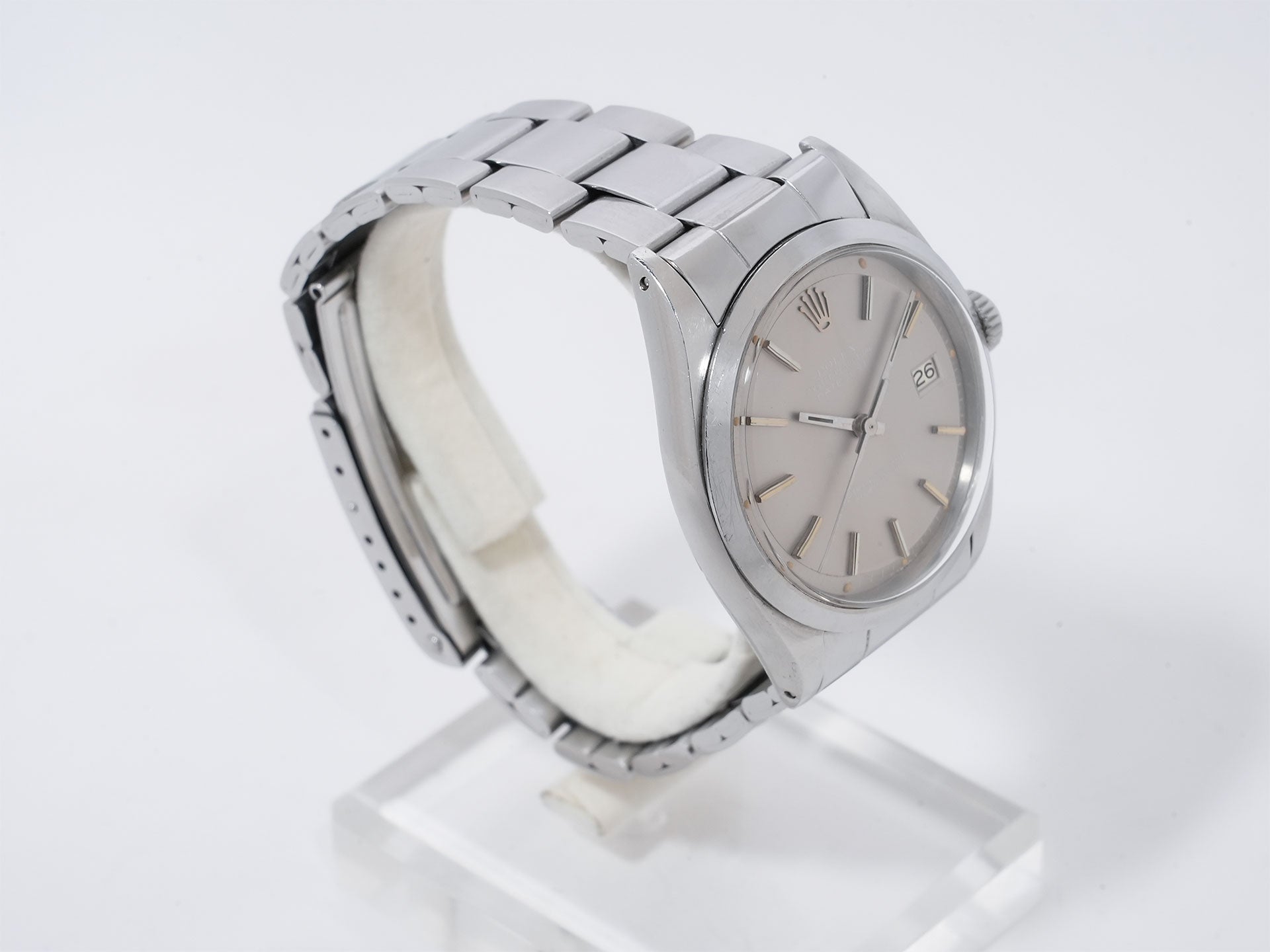 Rolex Datejust Ref. 1600 Stainless Steel Gray Dial Used dw8c62rw