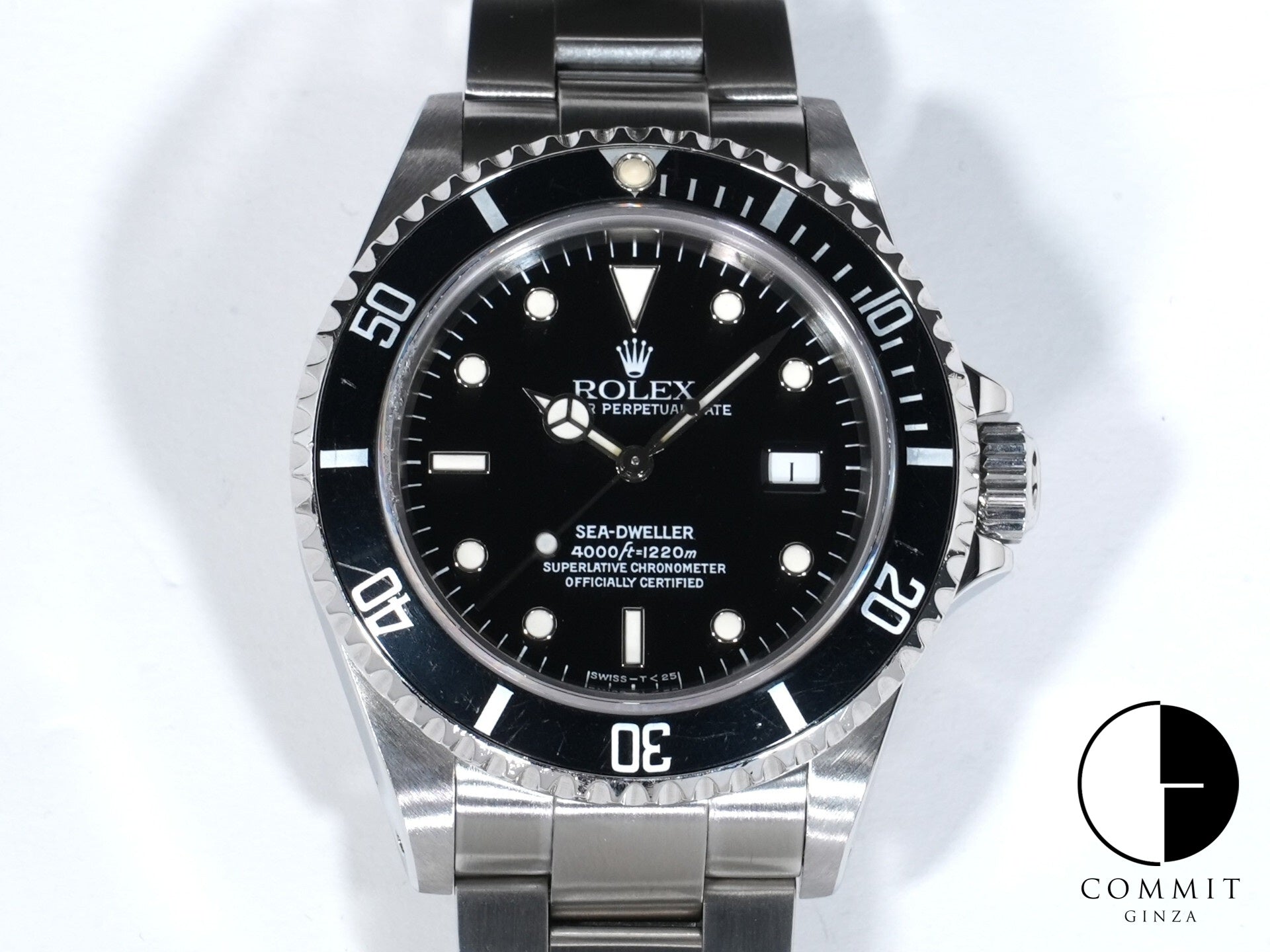 Rolex Sea-Dweller Ref.16600 Stainless Steel Black Dial Used t94rctm3