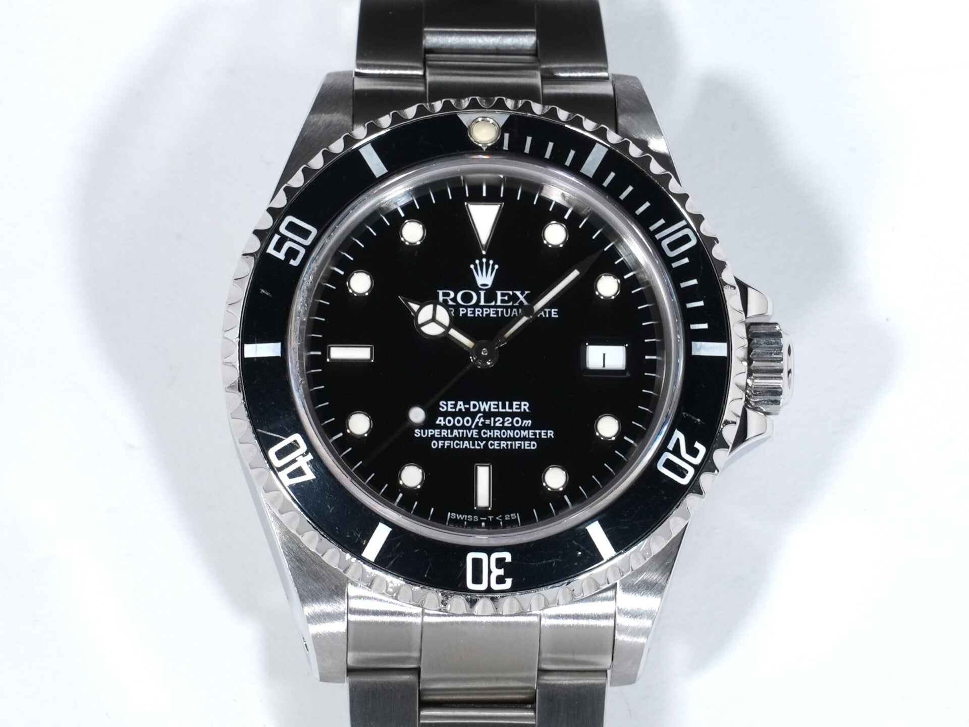 Rolex Sea-Dweller Ref.16600 Stainless Steel Black Dial Used t94rctm3