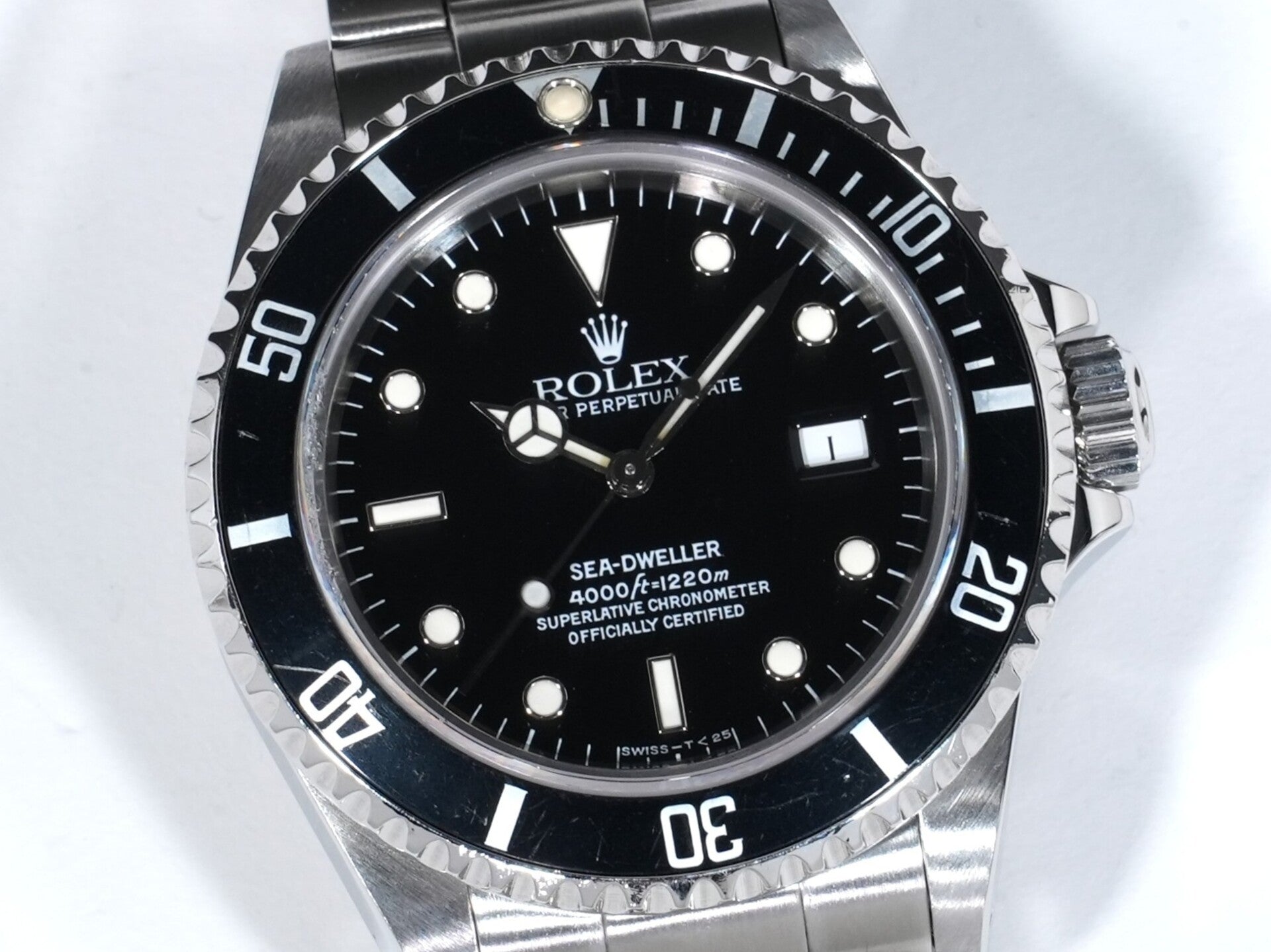 Rolex Sea-Dweller Ref.16600 Stainless Steel Black Dial Used t94rctm3