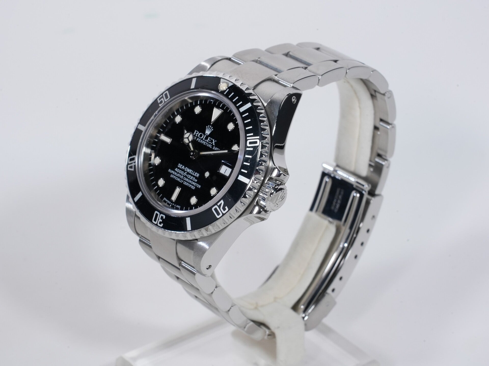 Rolex Sea-Dweller Ref.16600 Stainless Steel Black Dial Used t94rctm3