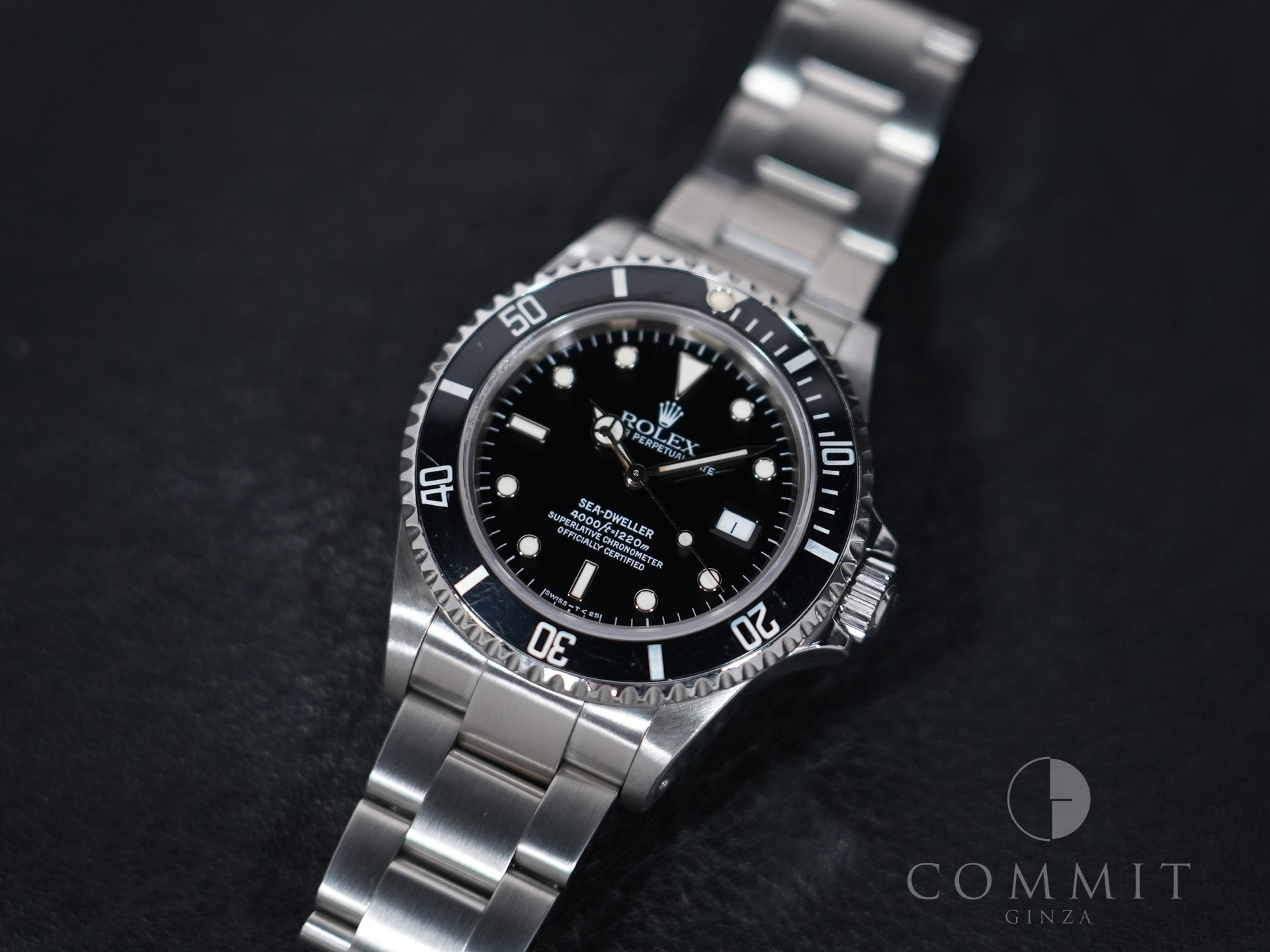 Rolex Sea-Dweller Ref.16600 Stainless Steel Black Dial Used t94rctm3