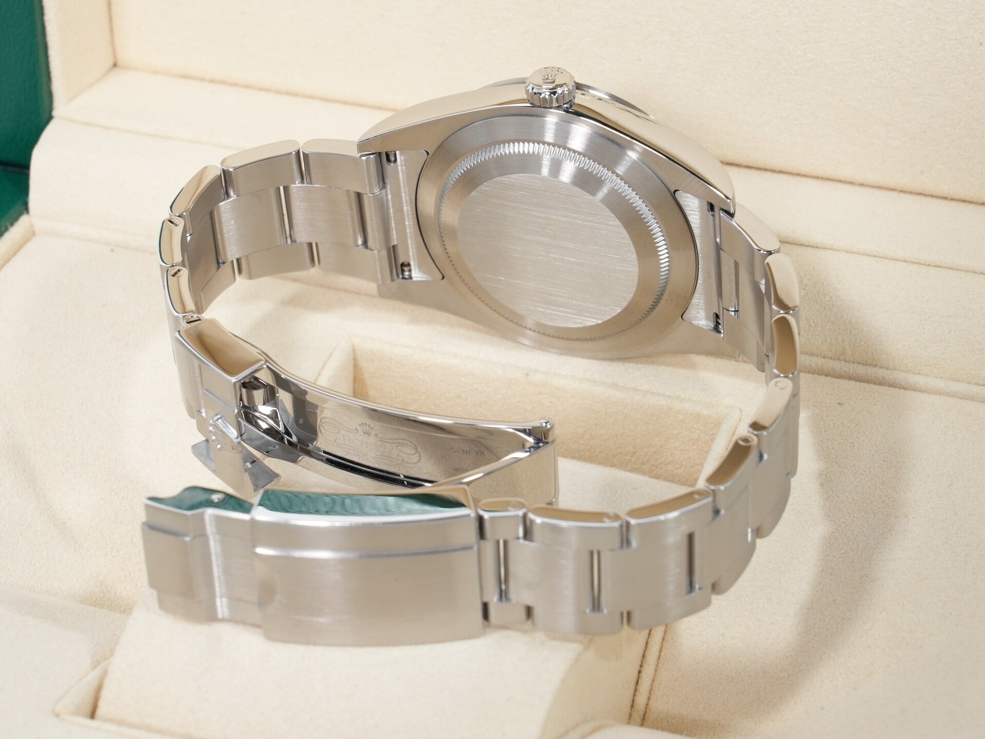 ロレックス エクスプローラーI Ref.214270 ステンレススチール ブラック文字盤 オイスターブレスレット 美品 gznksd8z