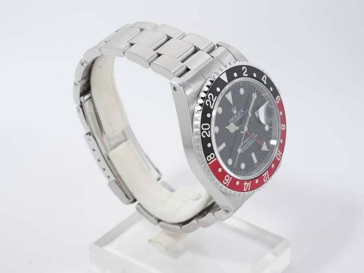 Rolex GMT-Master II Ref. 16710 Stainless Steel Black Dial Oyster Bracelet Excellent Used Condition xz2w9cjp