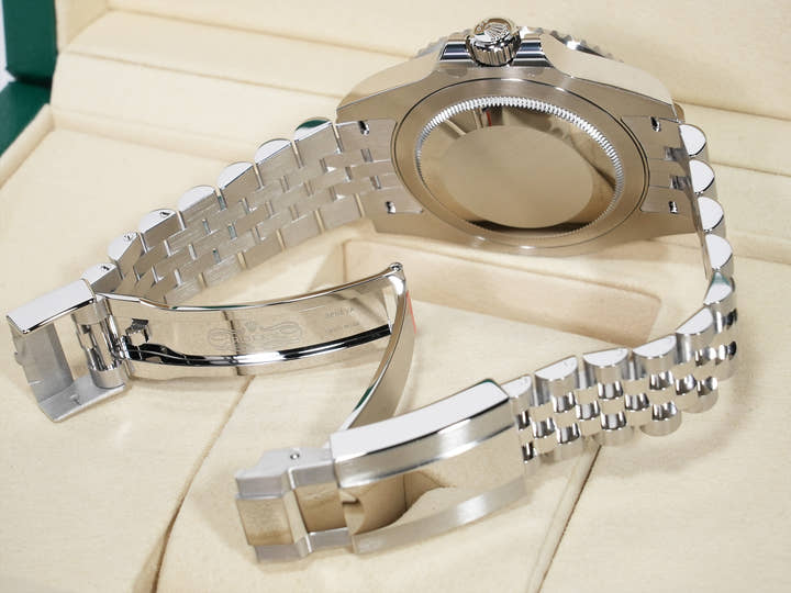 Rolex GMT-Master II Ref.126710BLNR Stainless Steel Black Dial Jubilee Bracelet Unused azx9edhx