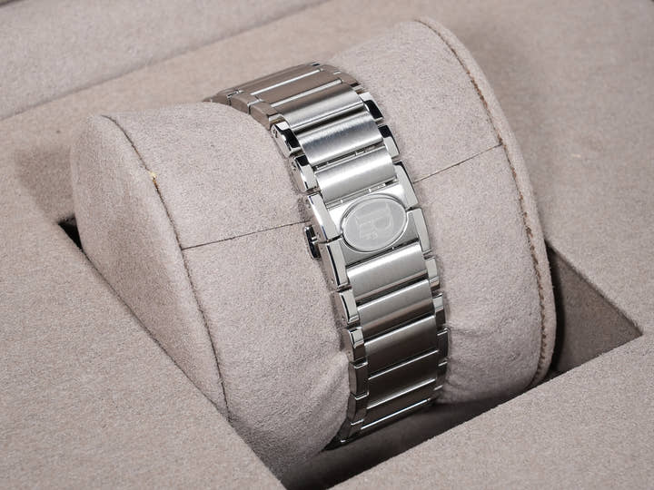Parmigiani Fleurier Tonda PF Micro-Rotor Ref. PFC914-1020021-100182 Stainless Steel x Platinum Golden Siena Dial Excellent Condition xkczhbci