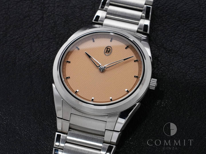 Parmigiani Fleurier Tonda PF Micro-Rotor Ref. PFC914-1020021-100182 Stainless Steel x Platinum Golden Siena Dial Excellent Condition xkczhbci