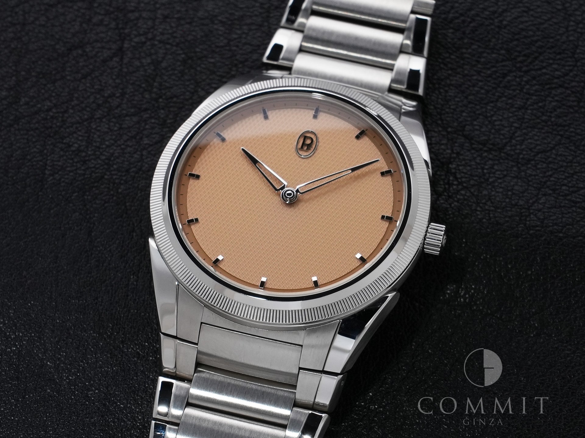 Parmigiani Fleurier Tonda PF Micro-Rotor Ref. PFC914-1020021-100182 Stainless Steel x Platinum Golden Siena Dial Excellent Condition xkczhbci