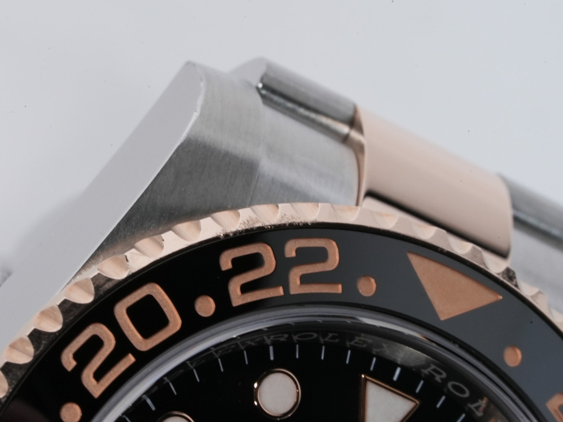 ROLEX GMT-Master II Ref.126711CHNR Stainless Steel/Everose Gold Black Dial Oyster Bracelet Used gu3awkfm