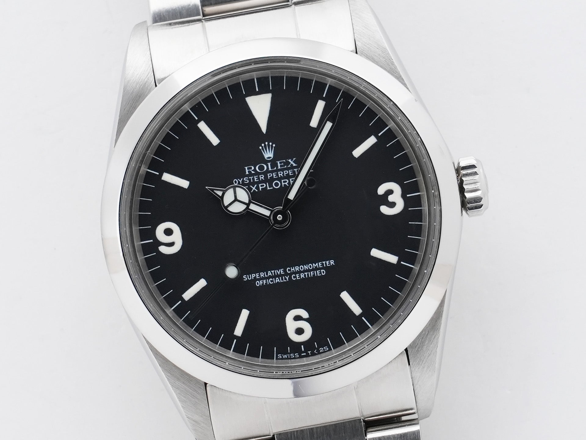 Rolex Explorer I Ref. 1016 Stainless Steel Black Dial Pre-owned xsro6yoh