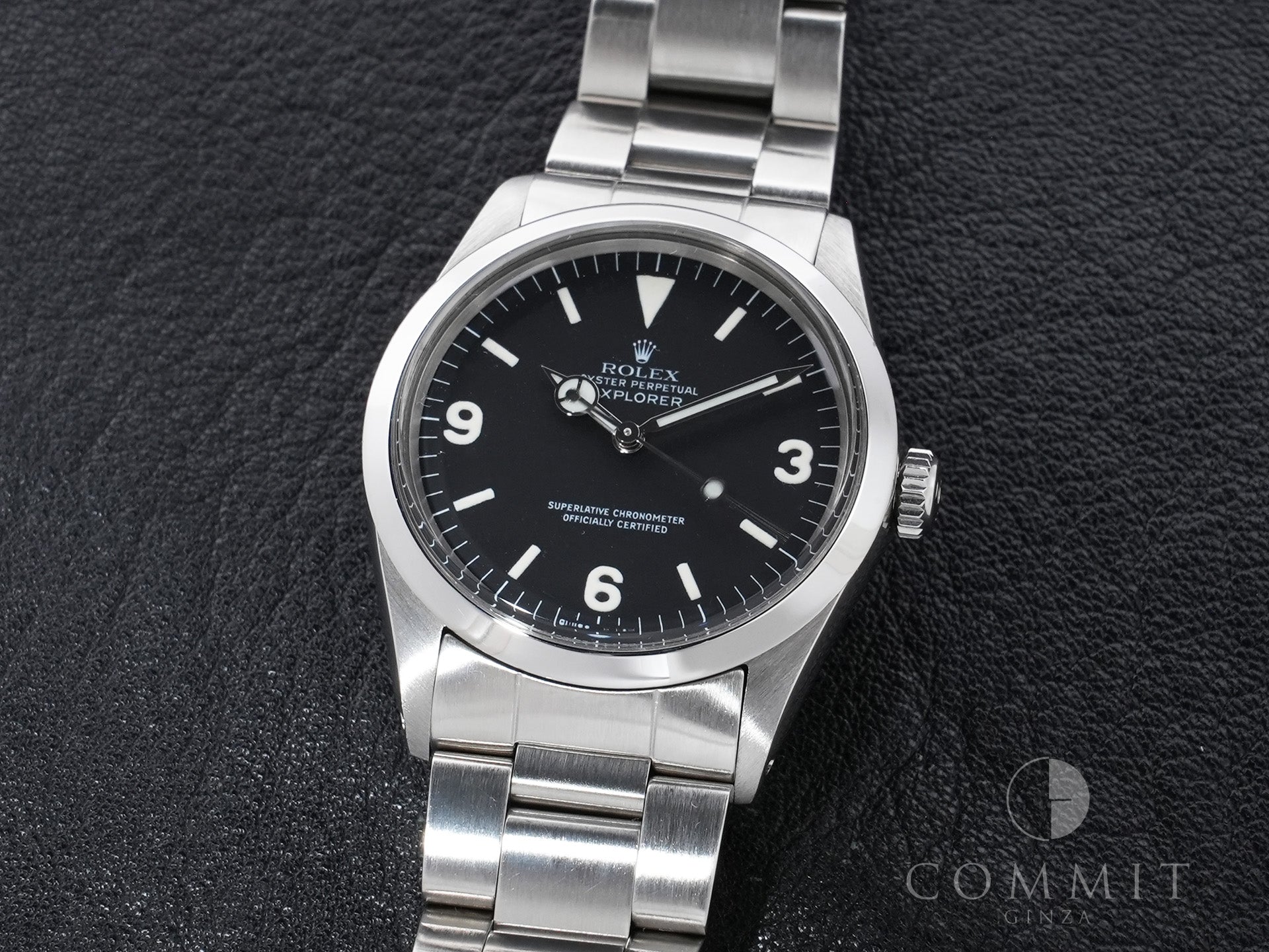 Rolex Explorer I Ref. 1016 Stainless Steel Black Dial Pre-owned xsro6yoh