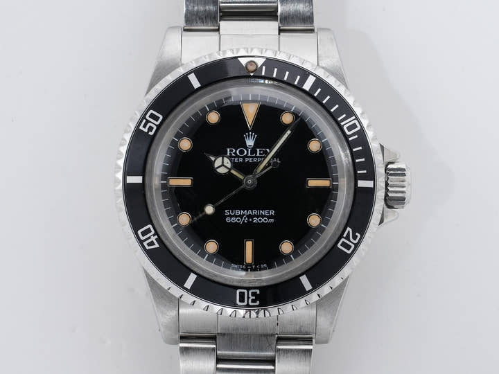 ROLEX Submariner Ref.5513 Stainless Steel Black Dial Used bhs4w7rp