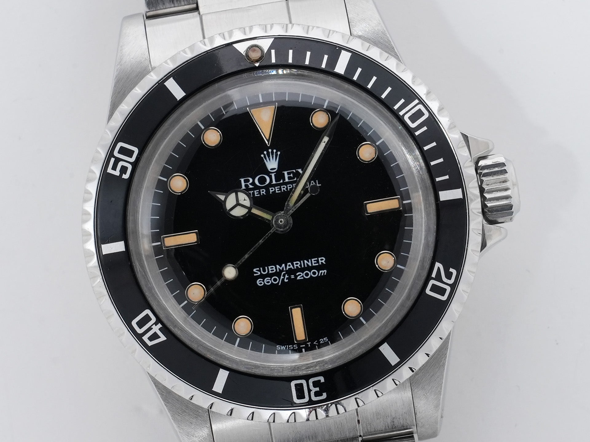 ROLEX Submariner Ref.5513 Stainless Steel Black Dial Used bhs4w7rp