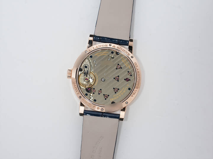 A. Lange & Söhne Little Lange 1 Ref. 181.063 Pink Gold Blue Dial Unused bjwbnsvz
