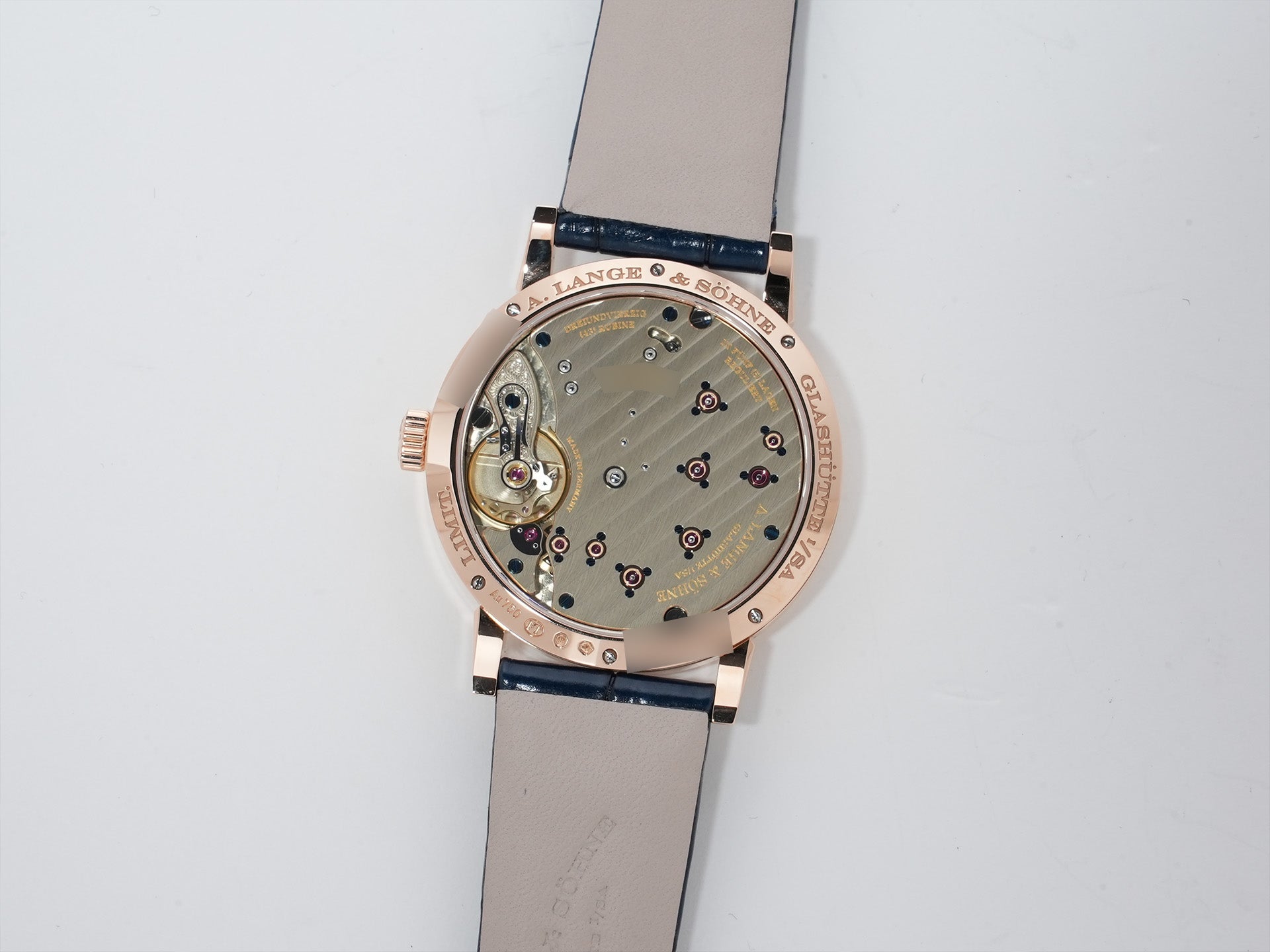 A. Lange & Söhne Little Lange 1 Ref. 181.063 Pink Gold Blue Dial Unused bjwbnsvz