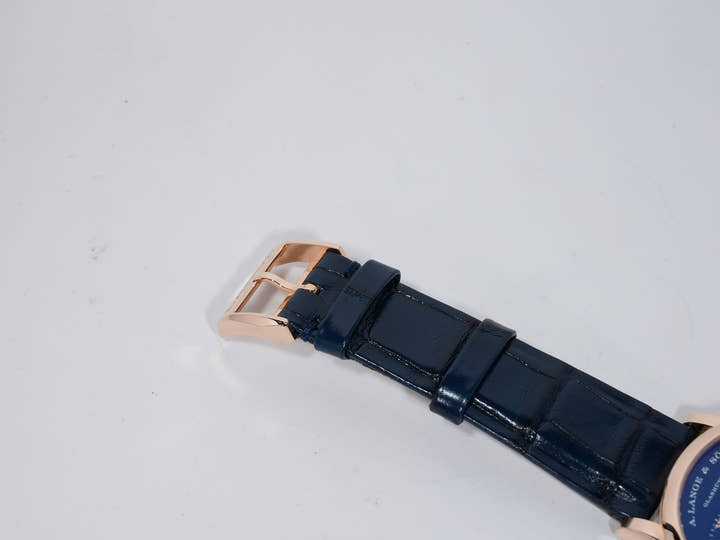 A. Lange & Söhne Little Lange 1 Ref. 181.063 Pink Gold Blue Dial Unused bjwbnsvz