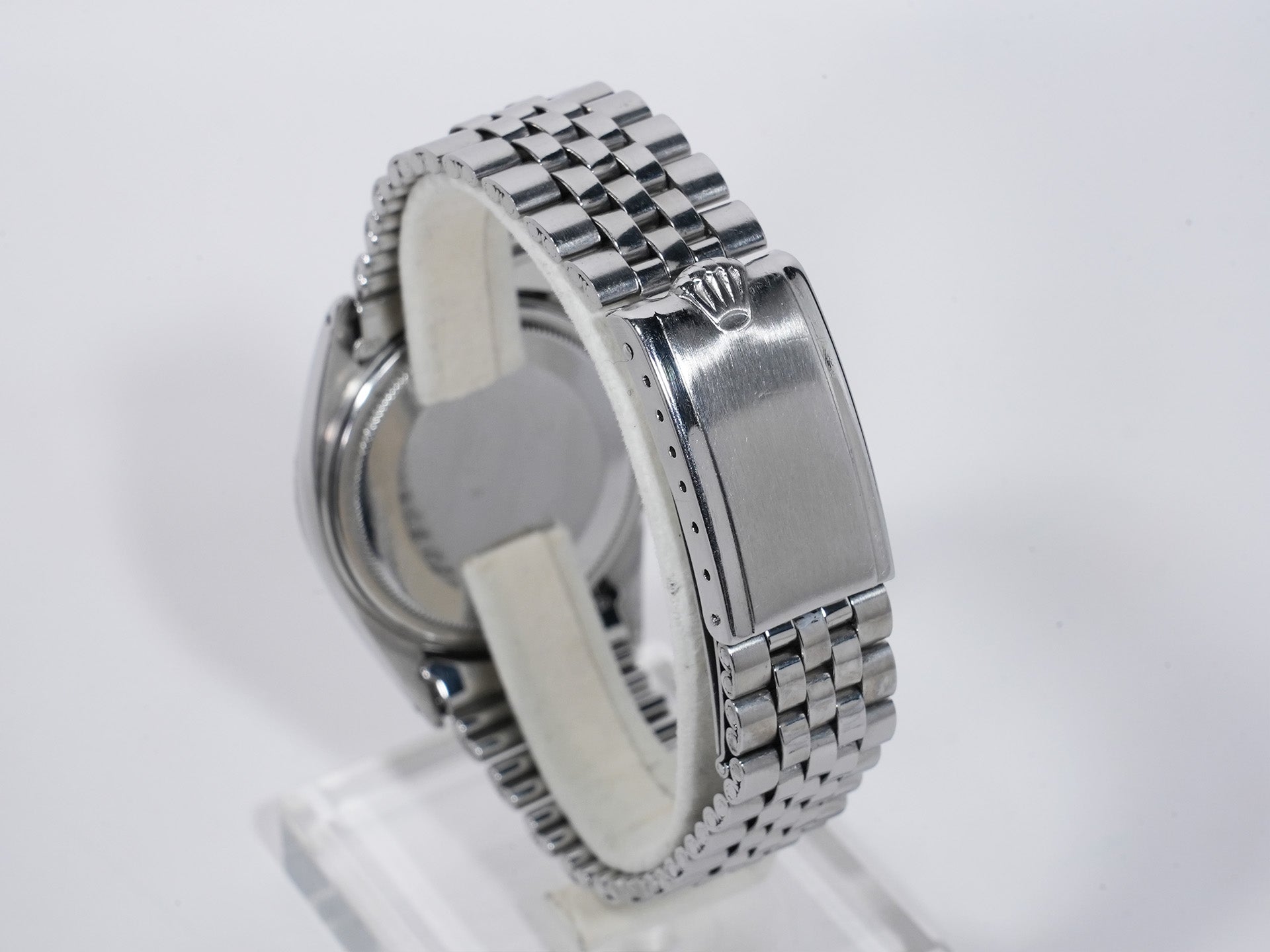 Rolex Datejust 36 Ref. 1603 Stainless Steel Black Mirror Dial Pre-Owned b5rb6rrm