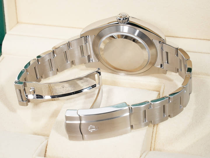 ロレックス エアキング Ref.116900 ステンレススチール ブラック文字盤 オイスターブレスレット 極美品 sonqj375