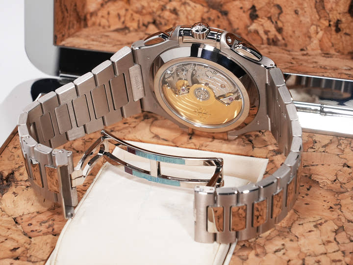 パテックフィリップ ノーチラス クロノグラフ 40周年記念 Ref.5976/1G-001 ホワイトゴールド ブルー・ソレイユ文字盤 美品 2jcqchrh