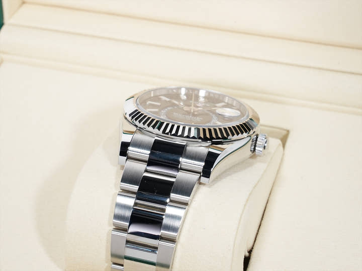 ROLEX Sky-Dweller Ref.336934 Stainless Steel/White Gold Blue Dial Oyster Bracelet A-rank Used gwfswghi
