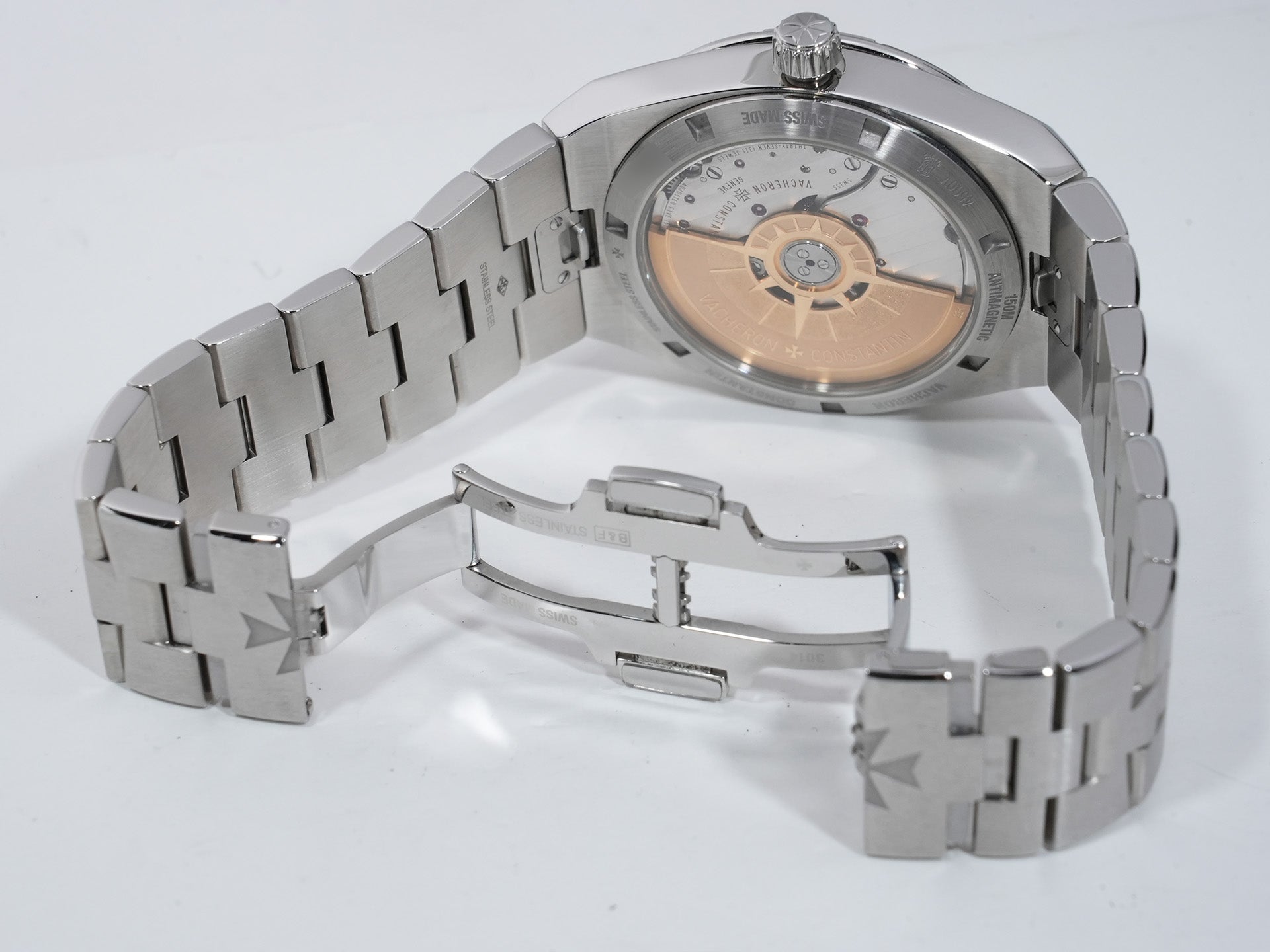 Vacheron Constantin Overseas Ref. 4500V/110A-B128 Stainless Steel Blue Dial Excellent Used Condition jjwb3qi8